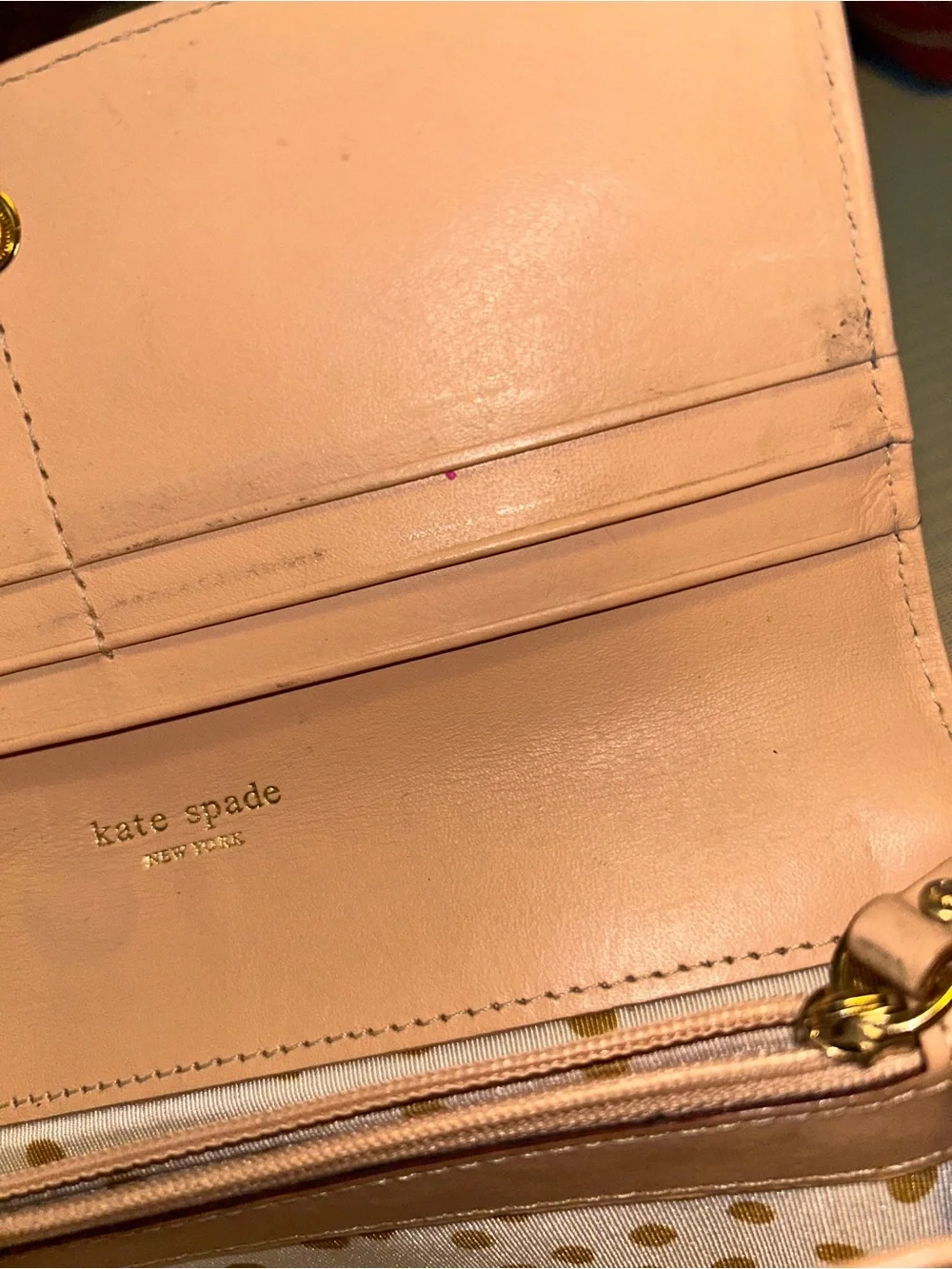 ✨REHAB✨ Kate Spade patent wallets